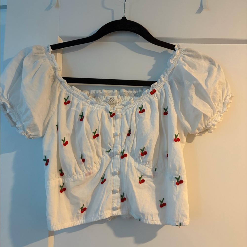Women's Cropped Blouse